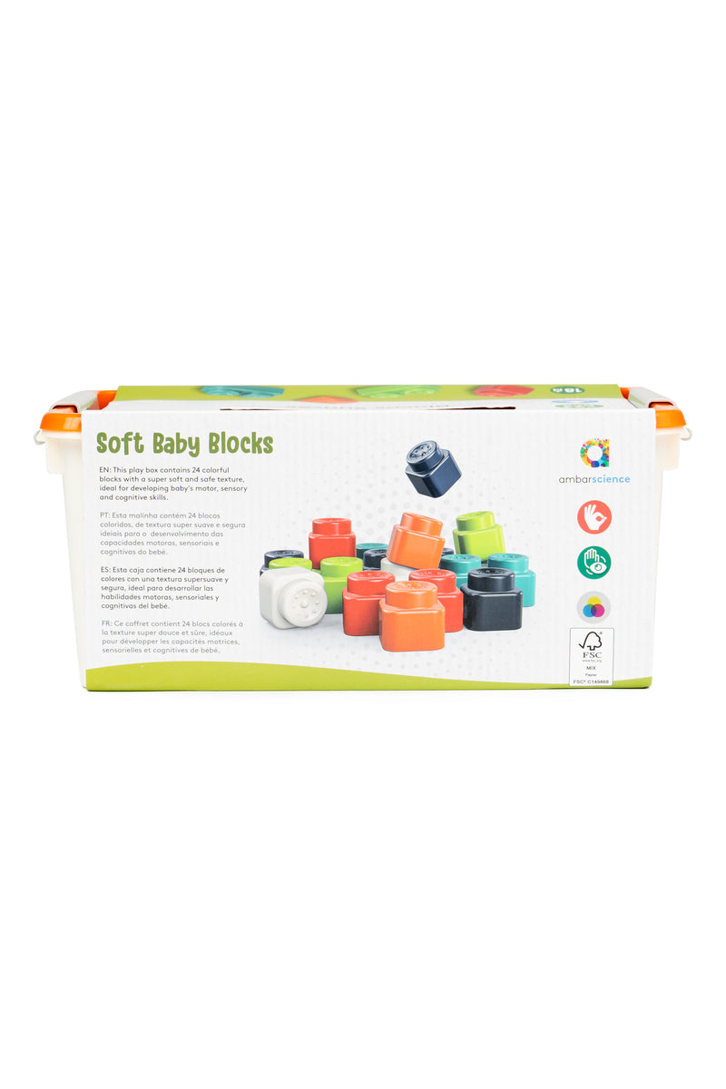 Soft baby blocks