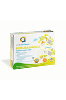 Pintura Mágica - Elefante, Girafa e Coelho (3+)