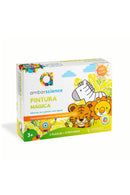 Pintura Mágica - Leão, Tigre e Zebra (3+)