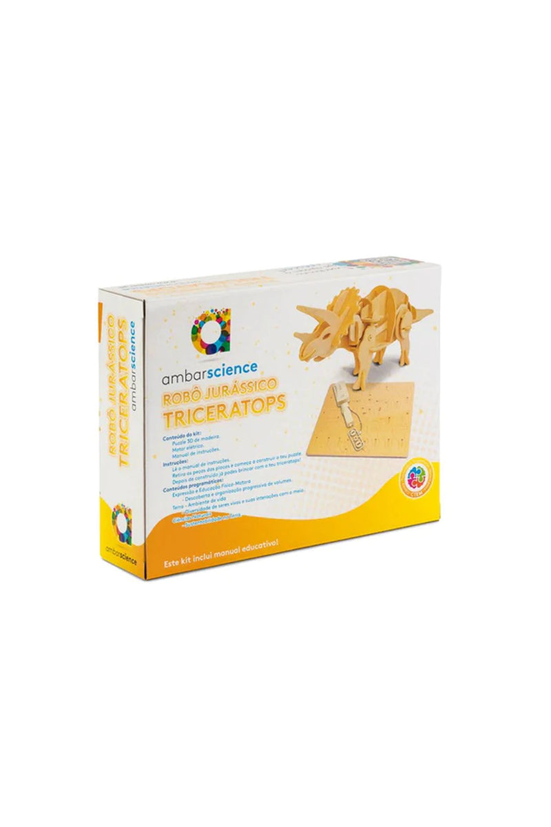 Triceratops - Robot Puzle 3D