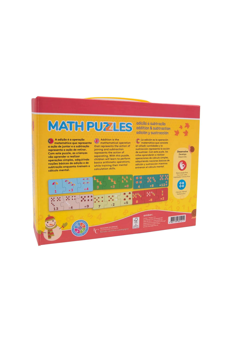Math Puzzles - Addition and Subtraction (6+)