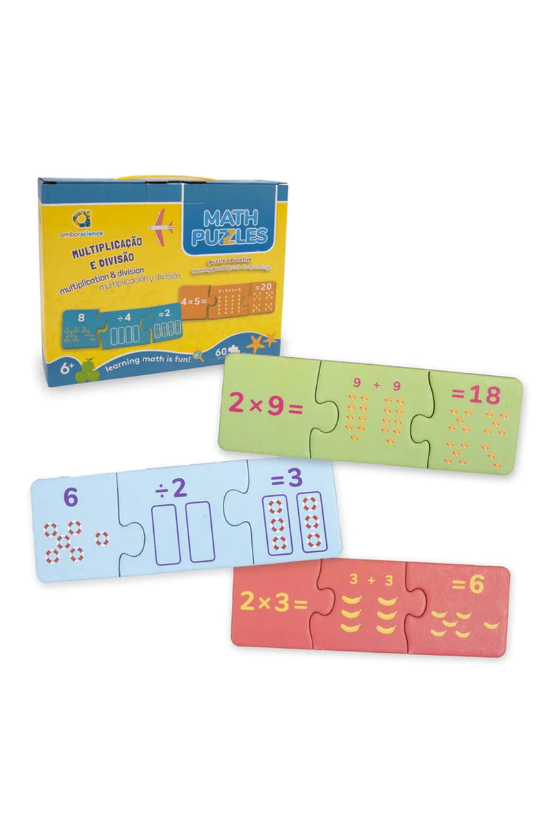 Math Puzzles - Multiplication and Division (6+)