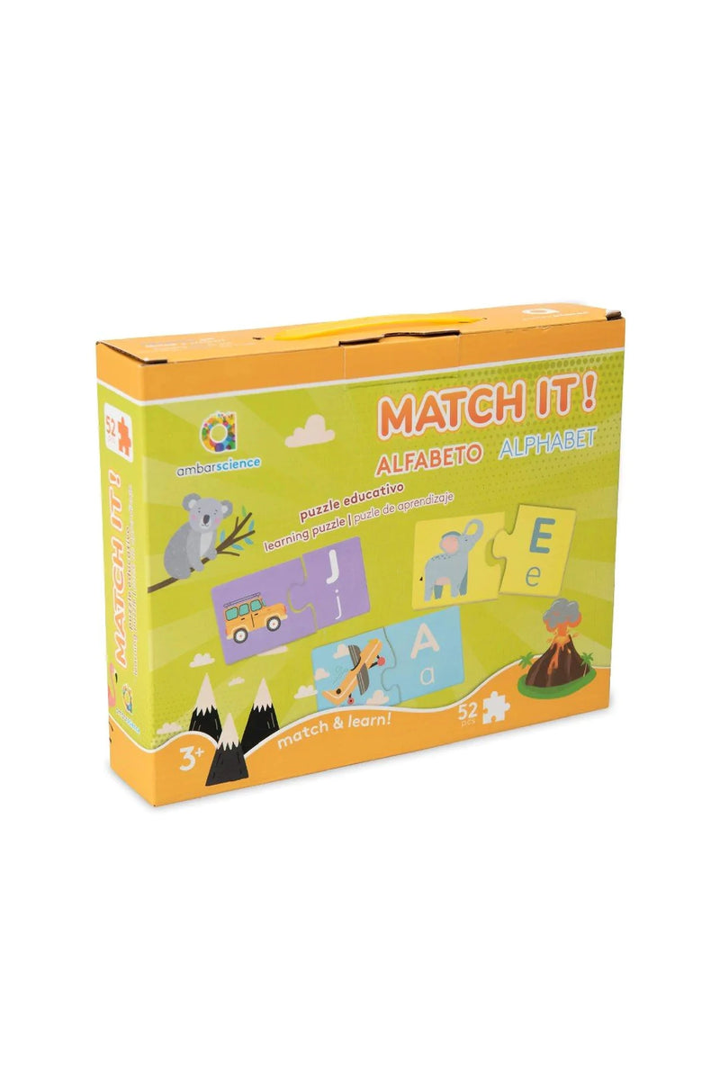 Match it! Alfabeto - Puzzle 52 peças (3+)